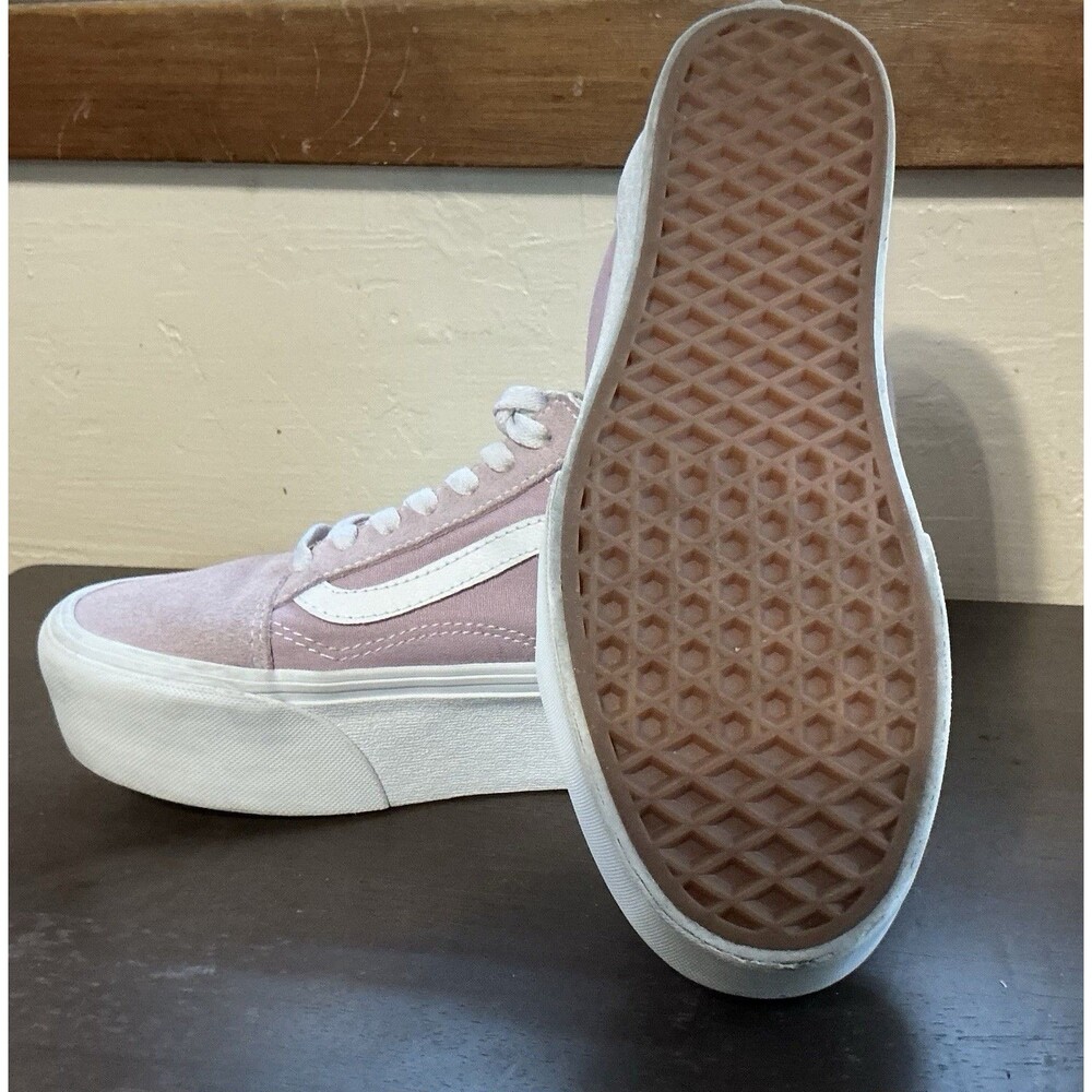 Vans Old Skool Stackform sneakers in a pastel pink Womens 7.5 - Picture 6 of 6